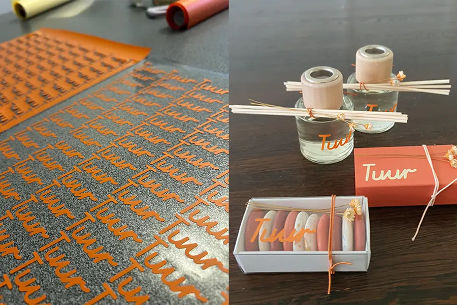vinylstickers en geschenkjes geboorte