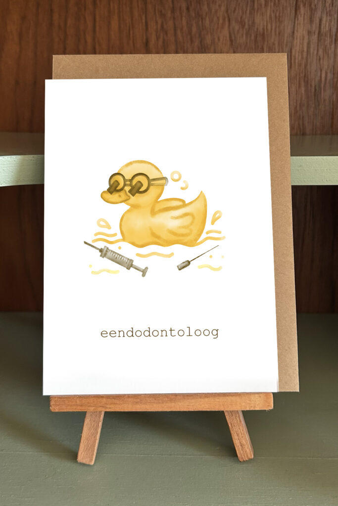wenskaart eendodontoloog