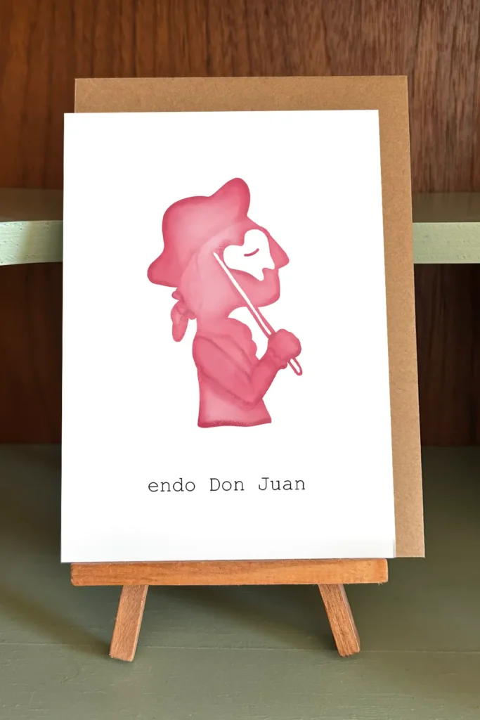 wenskaart endo Don Juan