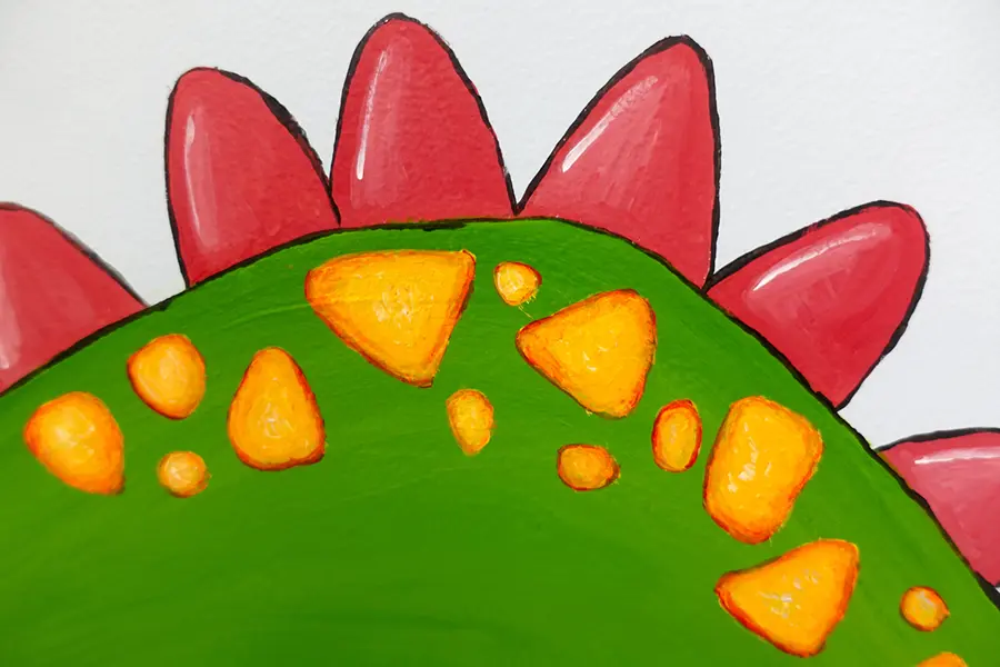 muurschildering wachtzaal tandartsenpraktijk