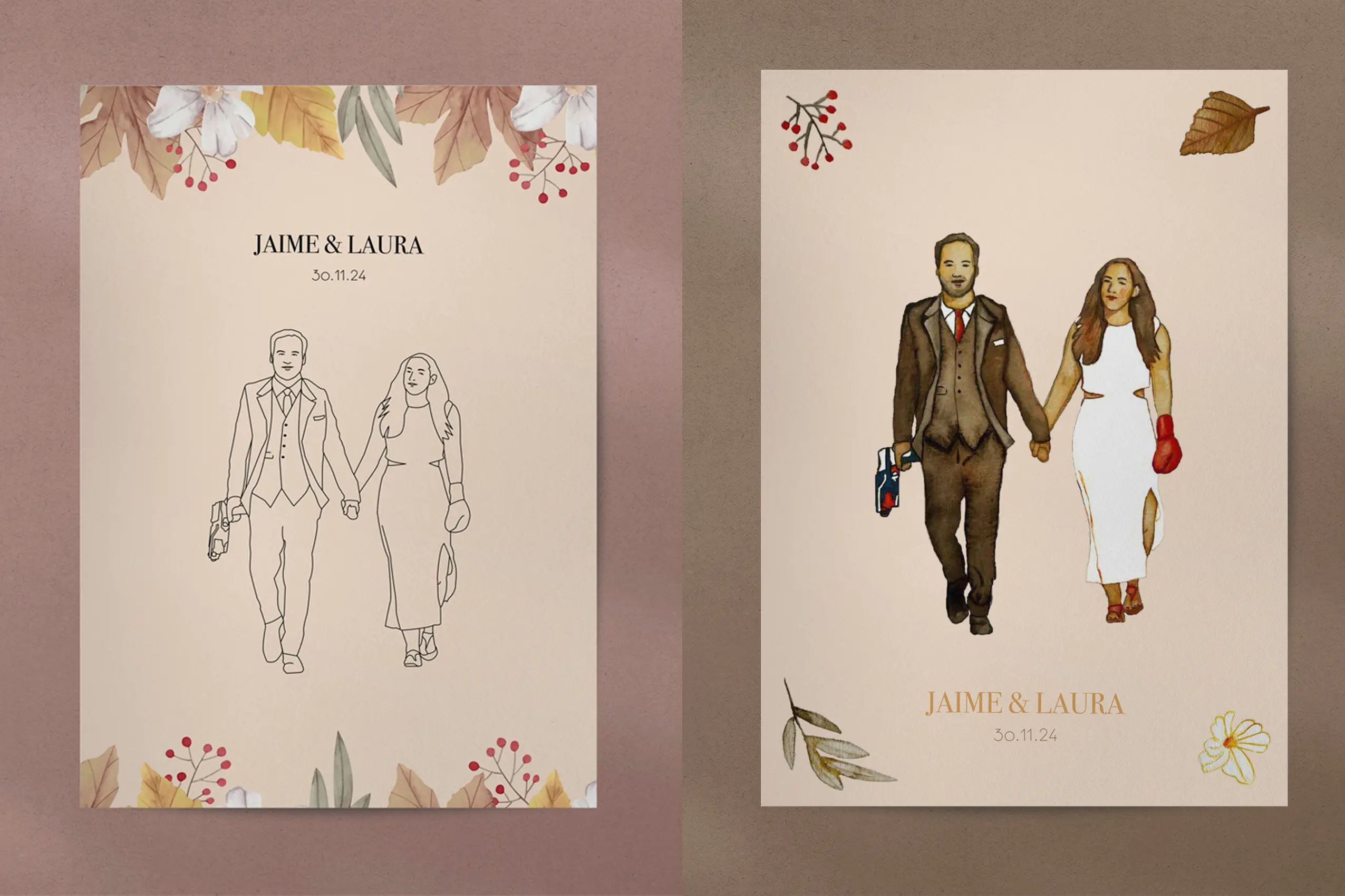 gepersonaliseerde kaartjes