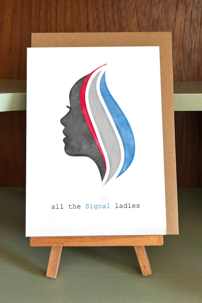 wenskaart all the Signal ladies 2