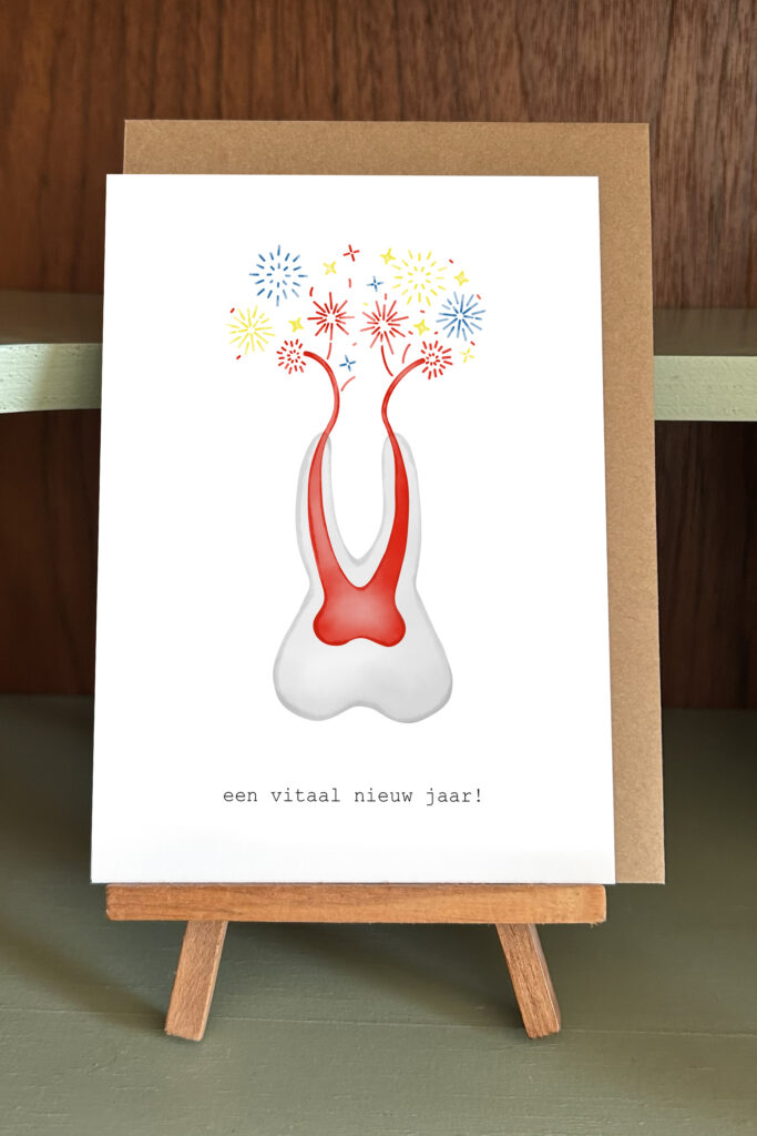 wenskaart vitaal nieuw jaar