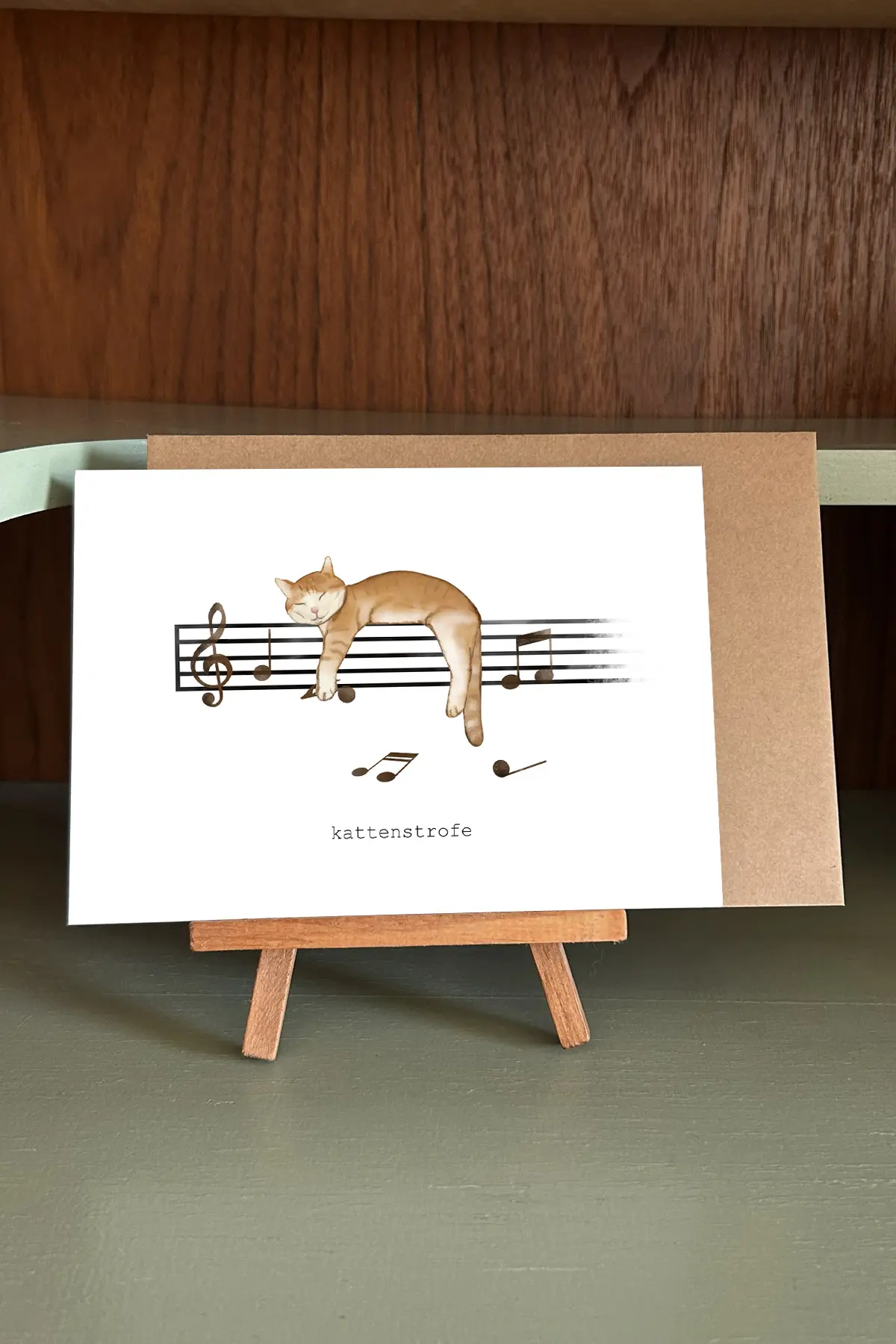 wenskaart kattenstrofe