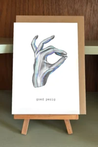 wenskaart goed pezig