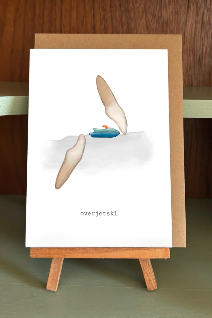 wenskaart overjetski