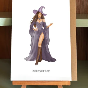 wenskaart hekswerker
